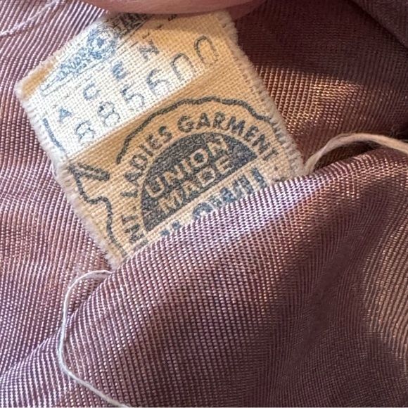 Vintage grey wool blazer slim fit tailored single button union made in USA XS - Picture 10 of 13